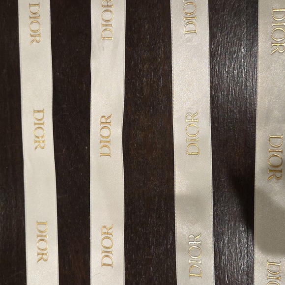 BRAND NEW AUTHENTIC CHRISTIAN DIOR GIFT CARD HOLDER, ENVELOPE & RIBBONS 69" - Picture 4 of 4